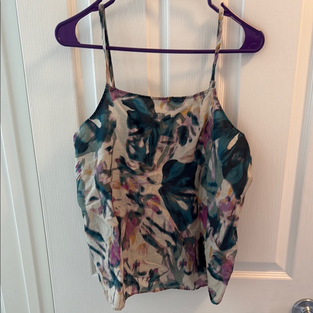 Floral Multicolor Women's Top